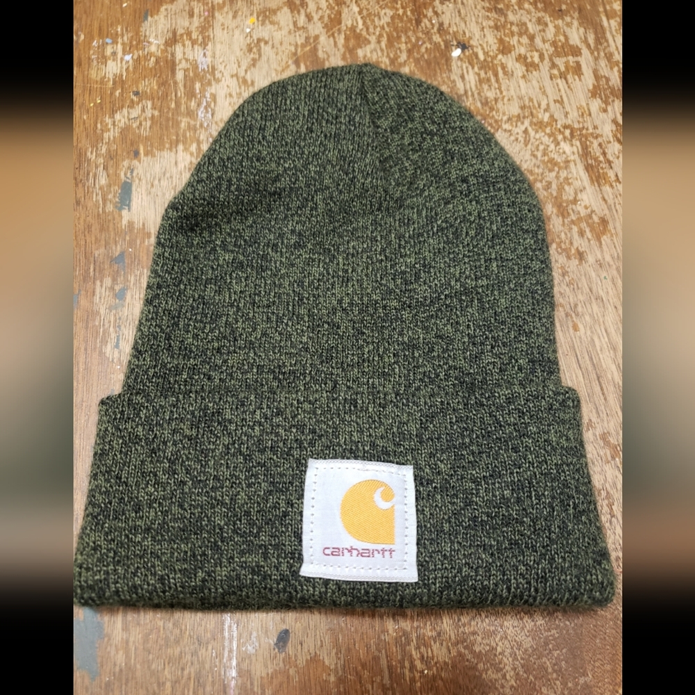 Green Carhartt Knit Hat